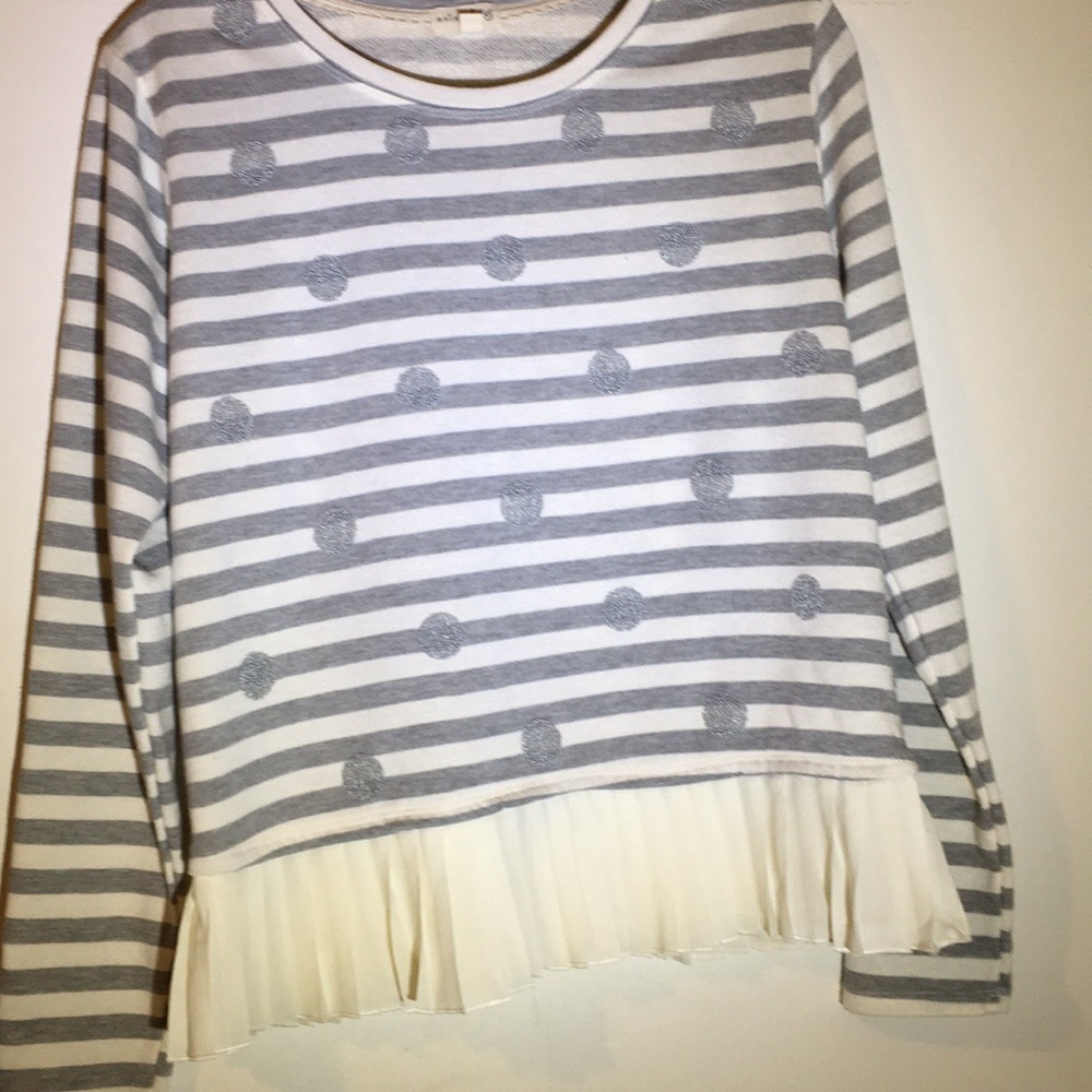 Maison Jules peplum sweater